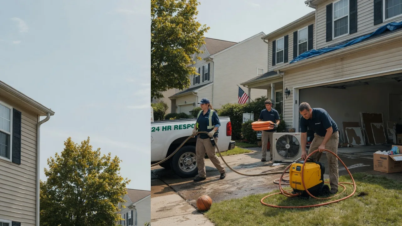 Emergency Water Damage Restoration in Bridgeport, PA near me